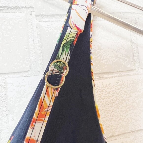 Jets Australia By Jessika Allen Woman Galleria Crossover Floral-Print Bikini Top - Picture 9 of 11